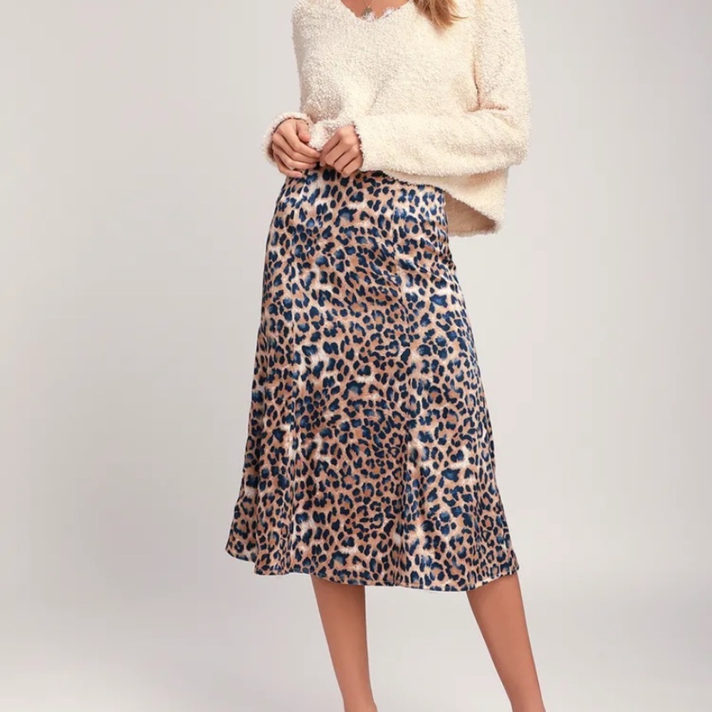 Cheetah skirt